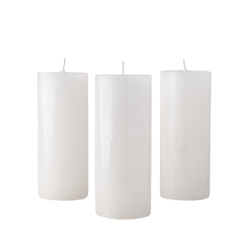 Velones n°7 blancos